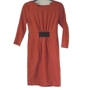 Won Hundred Orange Long Sleeve Size Small